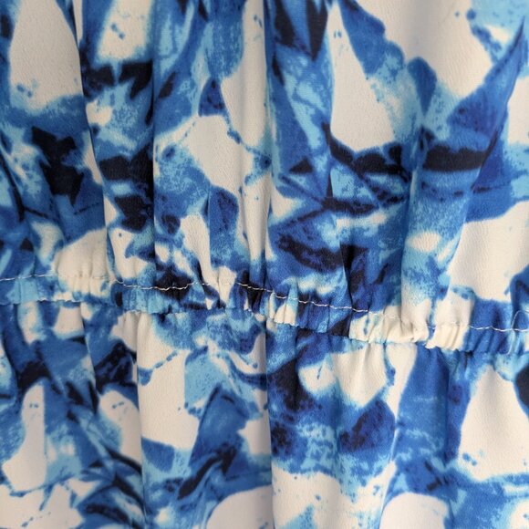 {tl} the letter blue patterned maxi dress - Picture 4 of 6